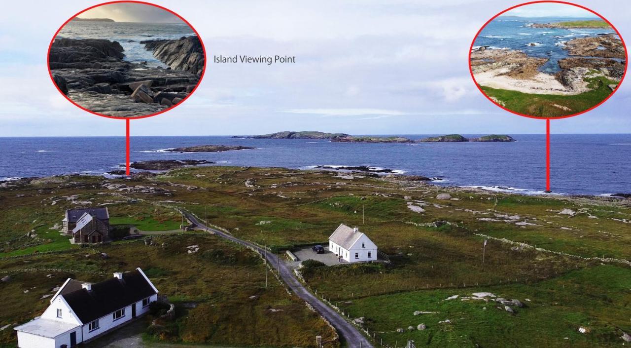 Lands End Cottage - Connemara Aughrus More Eksteriør bilde